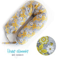 Coussin etc. "Fleurs Citronnées"